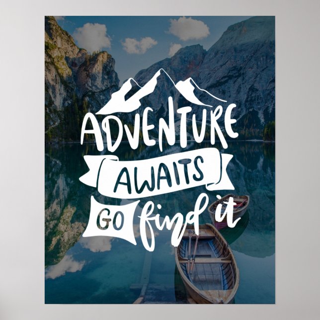 Adventure Awarts Go-It-Custom-Foto-Angebot Poster (Vorne)