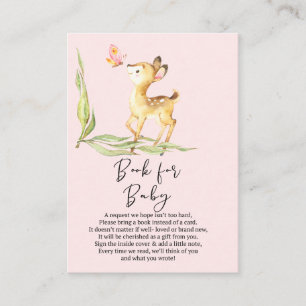 Adventure Baby Deer Babydusche buchen Begleitkarte