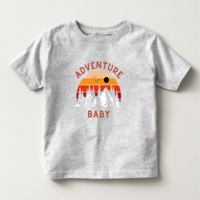 Adventure Baby Kleinkind T-shirt (Vorderseite)