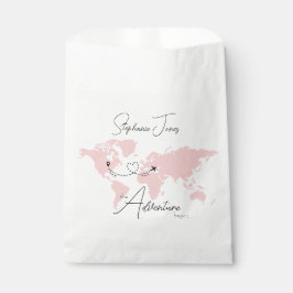 Adventure Begins College Graduation Party Geschenktütchen