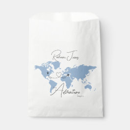 Adventure Begins College Graduation Party Geschenktütchen