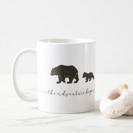 Adventure Begins Mama und Baby Bear Kaffeetasse