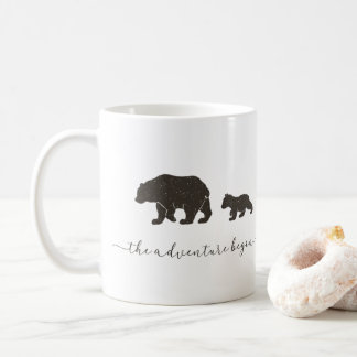 Adventure Begins Mama und Baby Bear Kaffeetasse