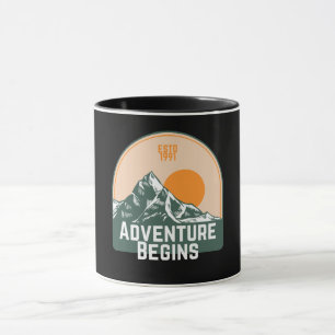 Adventure Begins Tasse