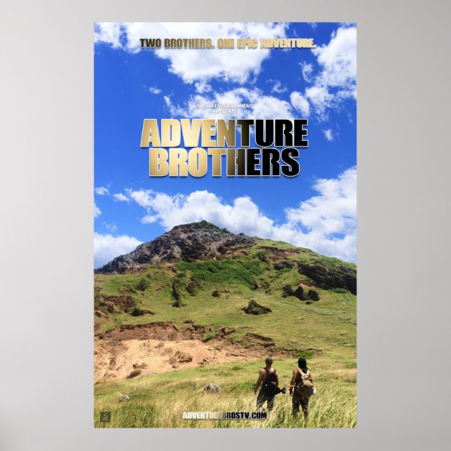 Adventure Brothers Poster (Vorne)