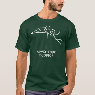 Adventure Buddies Motivation Guten Freund T-Shirt