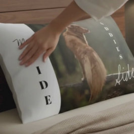 Adventure Buddy Vibes: Foto für den individuellen Kissenbezug