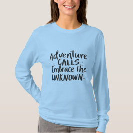 Adventure Calls - Long Sleeve T - Shirt