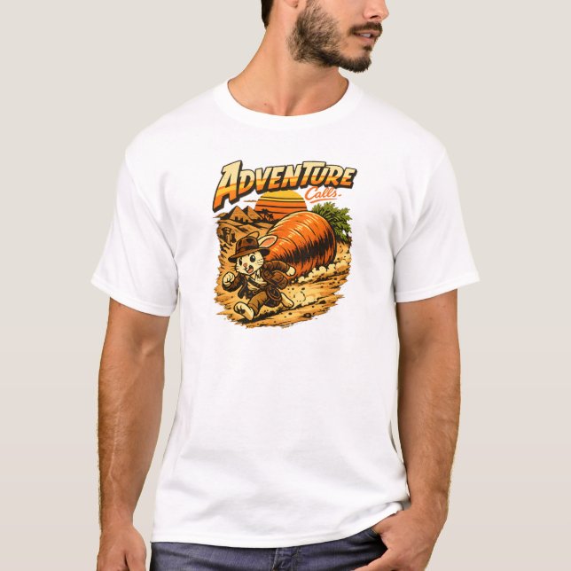 Adventure Calls T-Shirt (Vorderseite)
