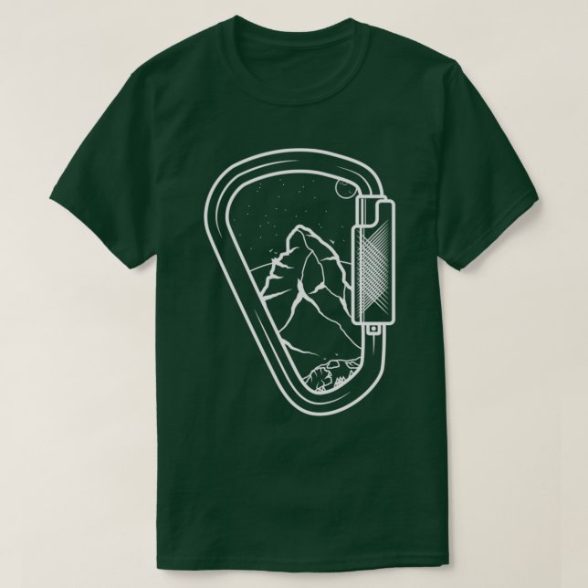 Adventure Carabiner T-Shirt (Design vorne)