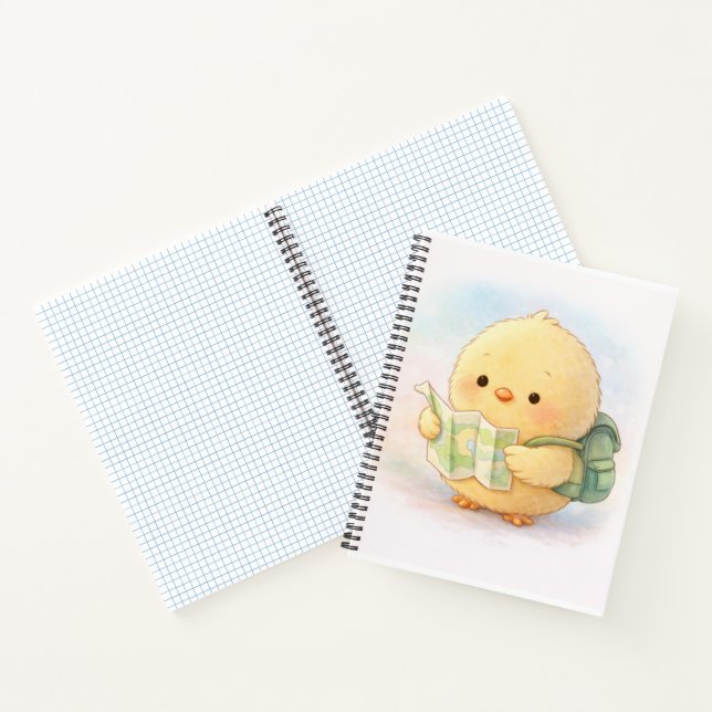 Adventure Chick Alma Notebook Notizbuch (Innenseite)