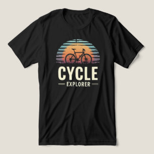 Adventure Cycle Lover Quote"Cycle Explorer" Tri-Blend Shirt