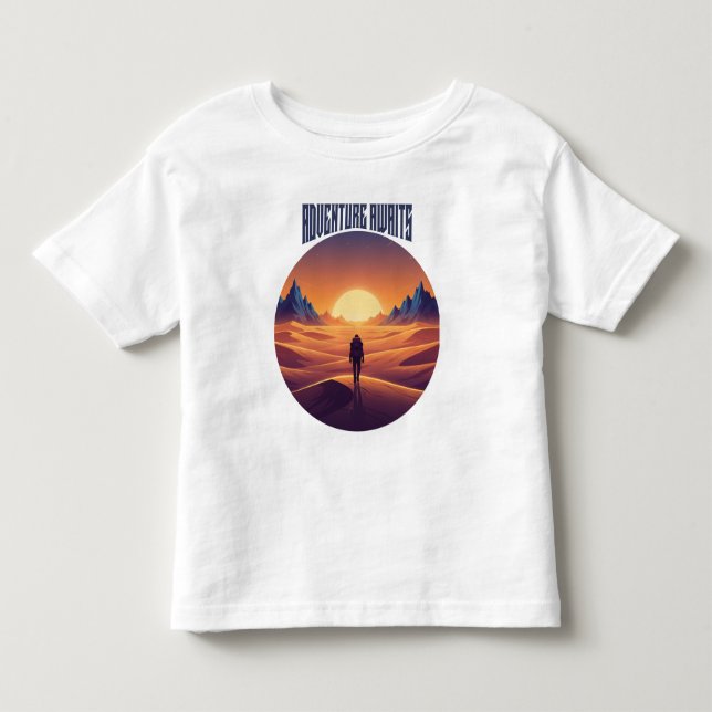 Adventure Desert T-Shirt - Draußen und Wüste Sky (Vorderseite)