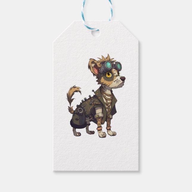Adventure Dog Geschenkanhänger (Vorderseite)