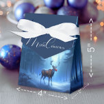 Adventure Editable Winter Wonderland Weihnachten Geschenkschachtel<br><div class="desc">In einer knusprigen und ruhigen Winternacht stolperst du unerwartet auf einen Rentier. Stehend majestätisch am Waldrand leuchtet seine Nase. Sie schauen sich einen Augenblick in die Augen des anderen, bevor er auf magische Weise in den Nachthimmel verschwindet... Dies ist die Geschichte hinter dieser "Adorable Rentier Winter Wonderland" Illustration. Die Farbpalette...</div>