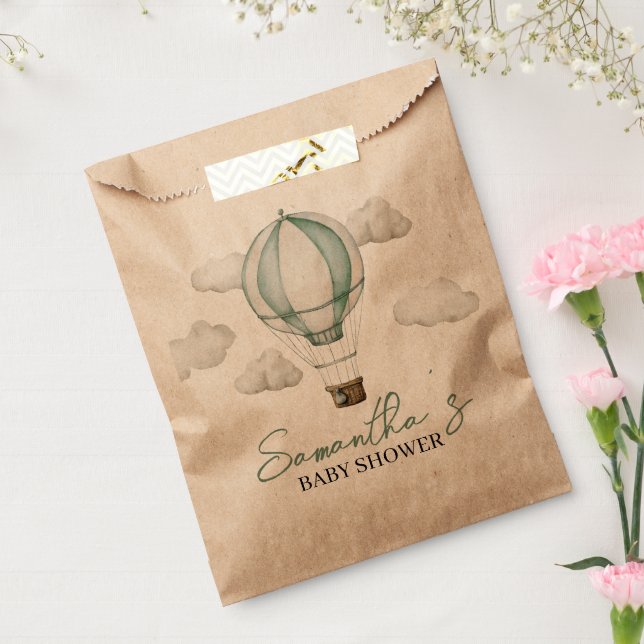 Adventure erwartet Baby Shower Fevor Bags Geschenktütchen (Versiegelt)