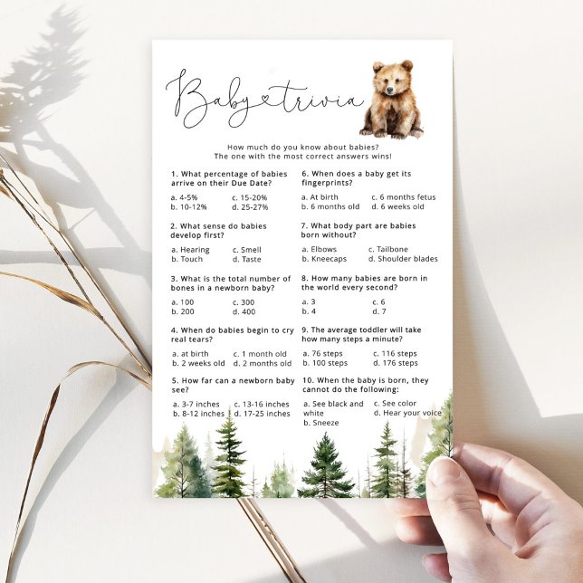 Adventure erwartet wildes Bären-Trivialspiel (Von Creator hochgeladen)