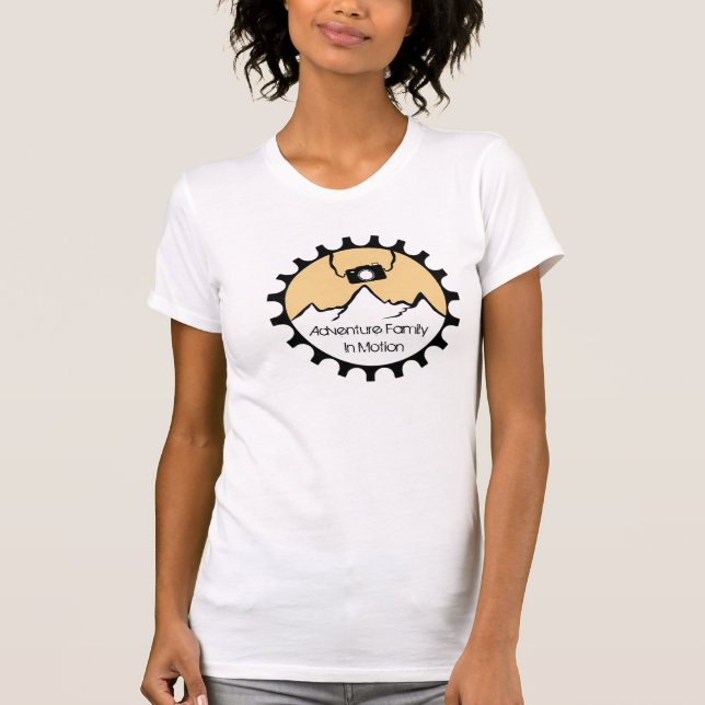 Adventure Family in Motion T - Shirt (Vorderseite)