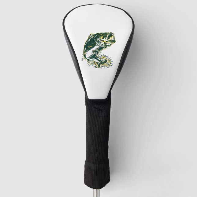 Adventure Fishing Angeln Golf Headcover (Vorderseite)