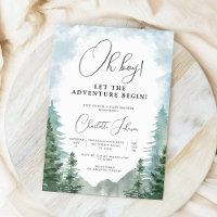Adventure Forest Boy Babydusche