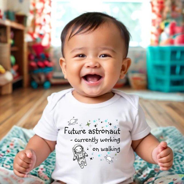 Adventure Future Astronaut Baby Bodysuit Baby Strampler (Von Creator hochgeladen)