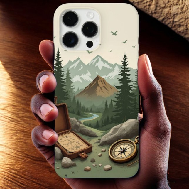 Adventure Guard: Compass & Mountain Series Case-Mate iPhone Hülle (Von Creator hochgeladen)