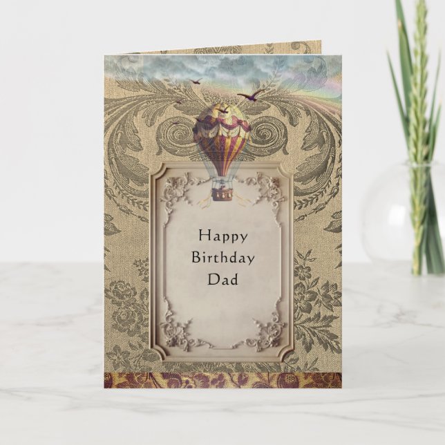 Adventure Horizons Folded Greeting Card Dankeskarte (Vorderseite)