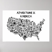 Adventure in America Map Symbols