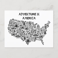 Adventure in America Map Symbols
