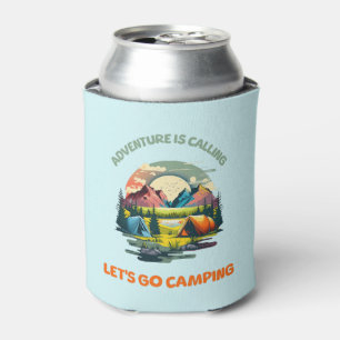 Adventure is Calling lasse gehen Camping Dosenkühler