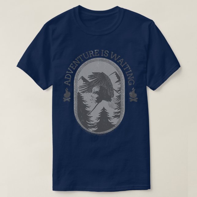 ADVENTURE IST WITZ Classic TShirt (Design vorne)
