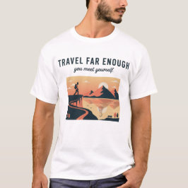 Adventure Landscape Illustration T-Shirt