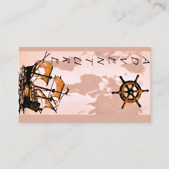 Adventure Lesezeichen Business Card Visitenkarte (Vorderseite)