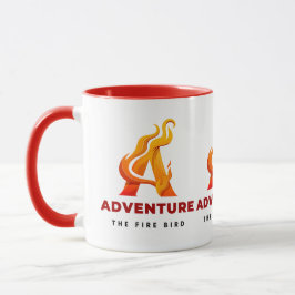 Adventure Logo Grafik Tasse