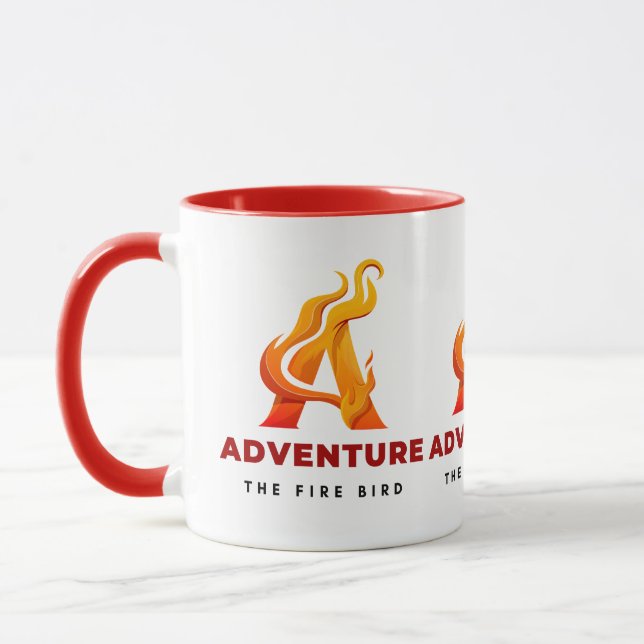 Adventure Logo Grafik Tasse (Links)