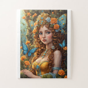 Adventure Märchenfigur in einem wunderschönen Land Puzzle