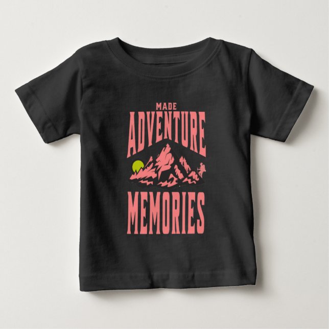Adventure Memories  Baby T-shirt (Vorderseite)