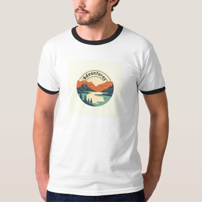 Adventure Men: Bold & Brave T - Shirt (Vorderseite)