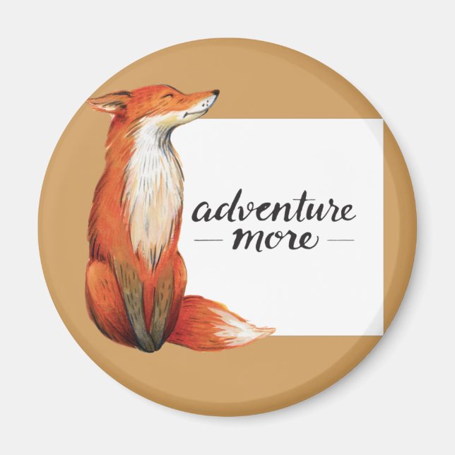 Adventure more Fux Magnet (Vorne)