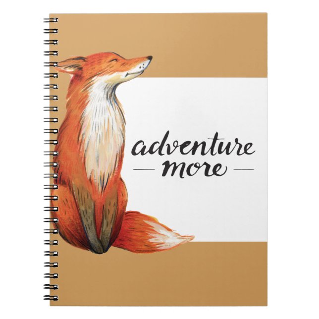 Adventure more Fux Notizblock (Vorderseite)