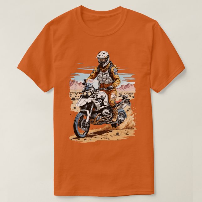 Adventure Motorcycle Bmw R1250 Gs T-Shirt (Design vorne)