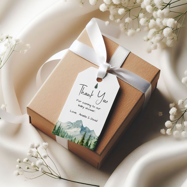 Adventure Mountain Vielen Dank für Ihre Unterstütz Geschenkanhänger (Von Creator hochgeladen)