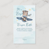 Adventure Niedlich Bear Blue Flugzeug Baby Diaper