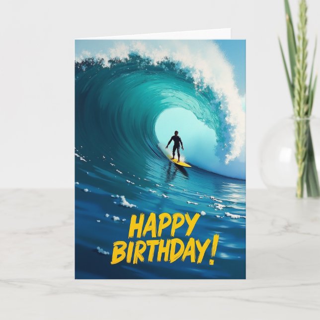 Adventure Ocean Wave Karte (Vorderseite)