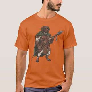 Adventure of German Shorthaired Pointer gladiator  T-Shirt