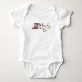 Adventure Owl Design Bodysuit für Baby Strampler