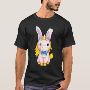 Adventure Park Osterfest Unicorn Bunny Ears Krawat T-Shirt