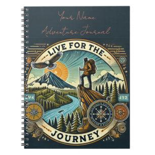 Adventure - Personalisiertes SpiralNotebook Notizblock
