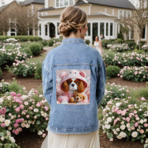 Adventure Puppy in Pink Hoodie mit Teddy Bär