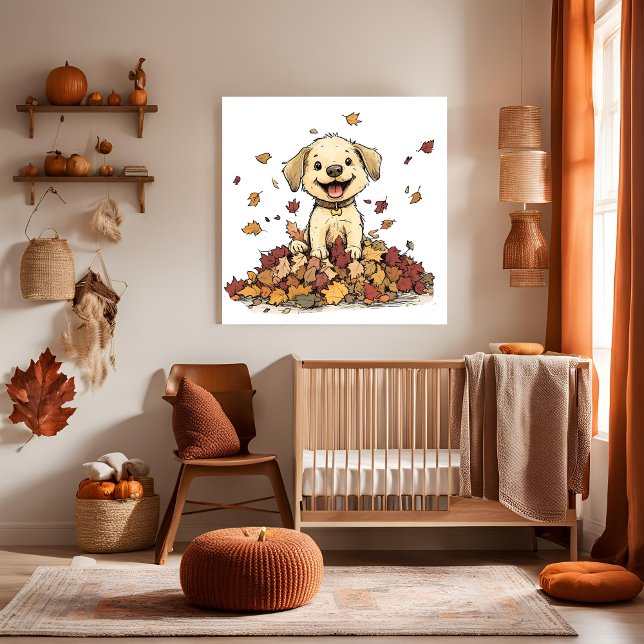 Adventure Puppy Playing Poster (Von Creator hochgeladen)